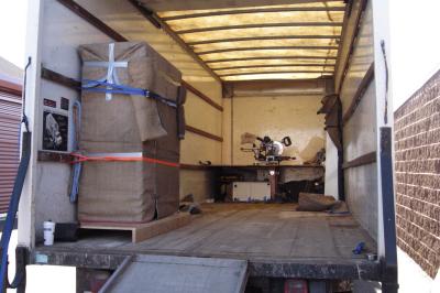 The van is getting emptier!
