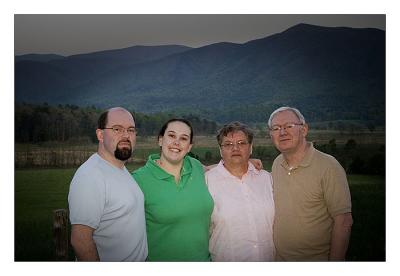 Me, Abby, Mom, Dad