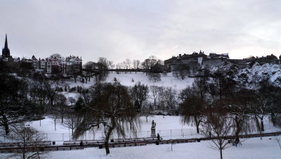 Happy White Christmas from Edinburgh