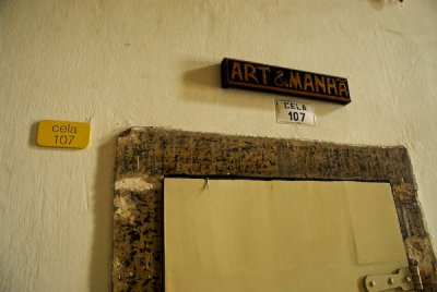 detalhe de uma das portas