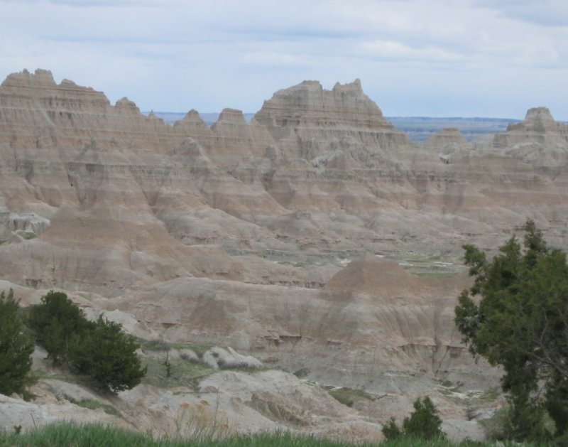 Badlands National Park - cold and windy