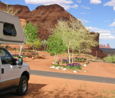 Camping In Monument Valley