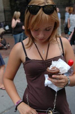While on the Sex & the City tour we had to taste this speciality of New York. No wonder that America turns fat.