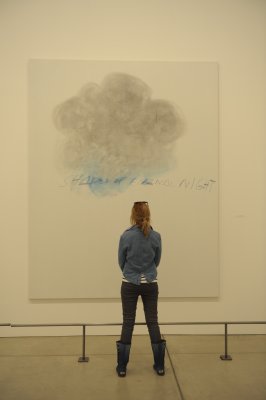                   Art or philosophy ? 
                   Cy Twombly.