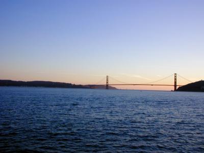 Golden Gate Bridge from the Ferry