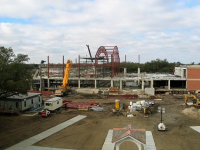 Student Center and Gymnasium in Progress