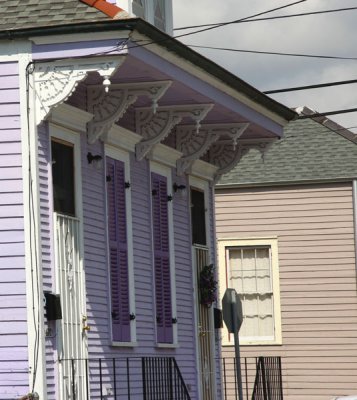 Lovingly restored - typical of early 1900's New Orleans architecture