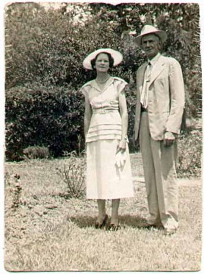 Zephirin Louis Perilloux and Vivian Marie Cambre Perilloux-my parents