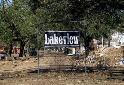 Lakeview-- Three Months After  Hurricane Katrina