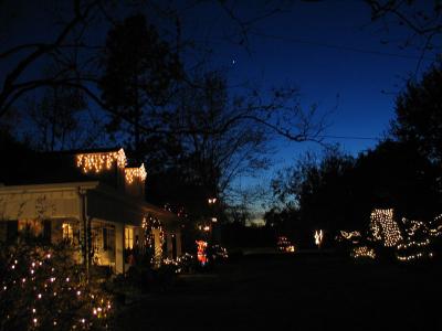 Perilloux Place at Christmas Season