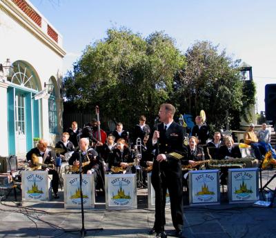 The United States Navy Band Entertains Ravaged New Orleans in February