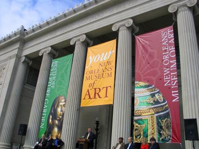 New Orleans Museum of Art Reopens--March 3, 2006