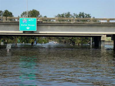 Canal Boulevard at I-610- August 2005