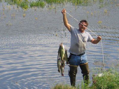 Supper From the Mississippi River - River Rise 2008