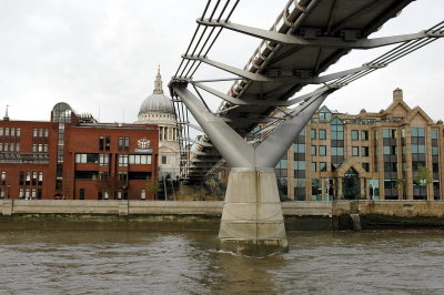 Millennium Bridge and St.Pauls's