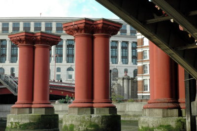 headless columns of old LCDR bridge