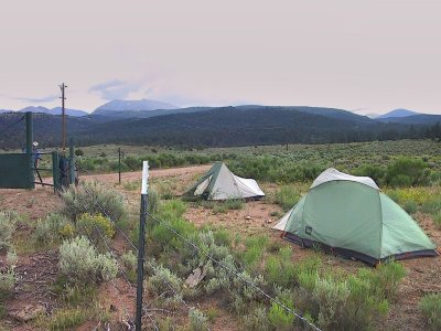 Camp at N. Gate, Cielo Vista Ranch
