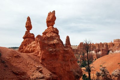 Eroding Fins on Hoodoos