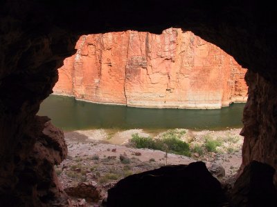 Cave, Looking Out at Colorado