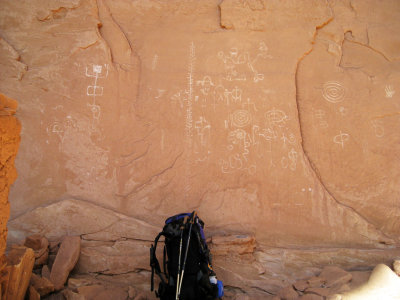 Tons of Pictographs.  What do They Mean?