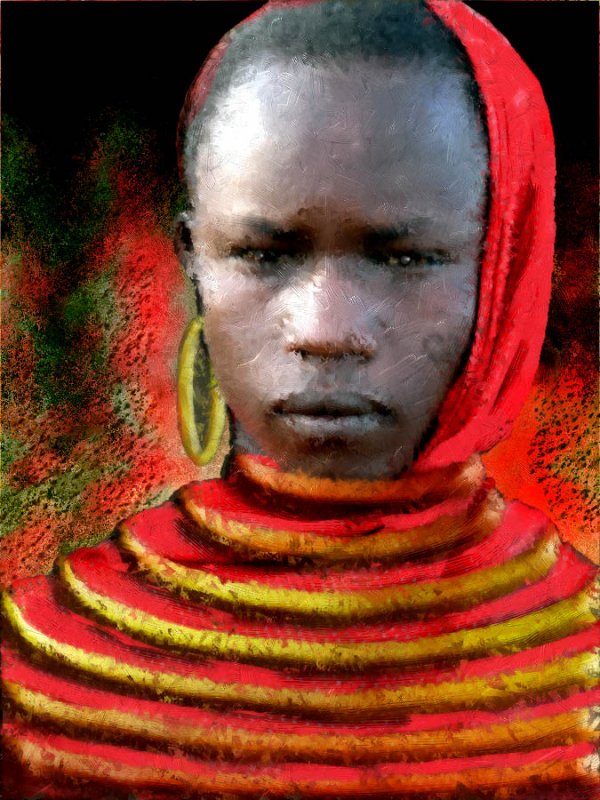 Portrait in Painter