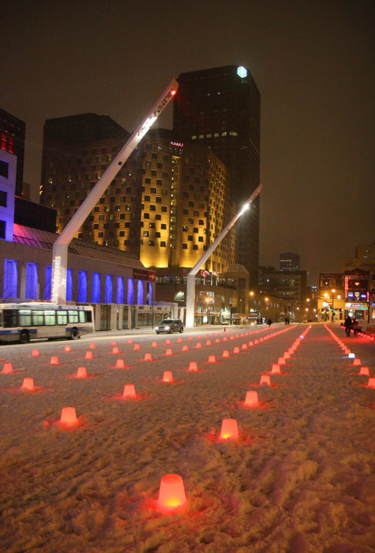 Canada, Montreal - Champs de Pixels