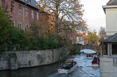 Brugge - Canal Boat