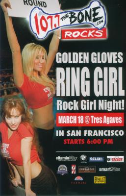 Golden Gloves Ring Girl Vs Rock Girl Night!!