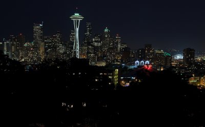 Seattle Skyline With The Space Needle
