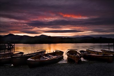 Boats at Sunset