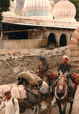 Ride by at Chitral Mosque