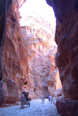 Siq - The Entrance to Petra
