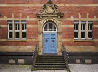 10th: School Door*by Anna Schmidt