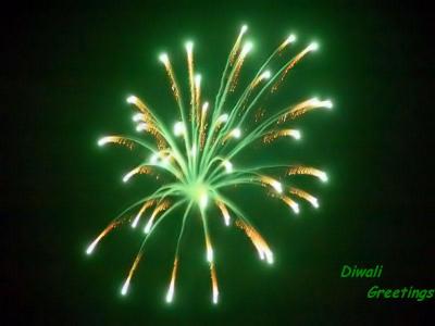 Diwali fireworks greetings