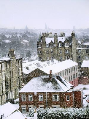 Snowy Houses