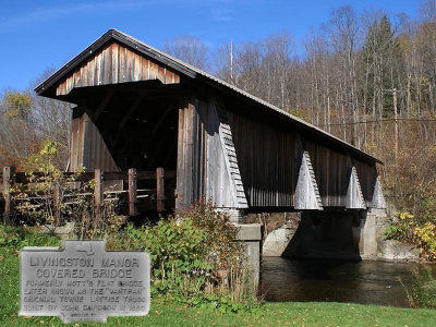 Covered Bridge at  Livingston Manor