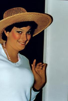 1986 Sean in drag for Halloween