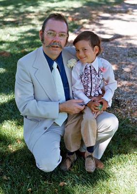 1976 Sean and Grandpa Paxton