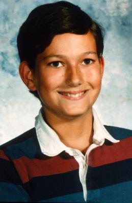 1983 Sean's 5th Grade School Picture