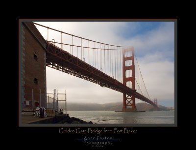 GG Bridge from Fort Point