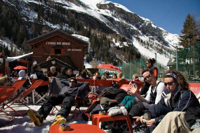 Ski at Val d'Isre, April 2006