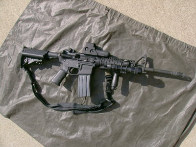 Colt 6920 - DD Omega 7.0 Rail, EoTech 512. Vltor Modstock, GG&G MAD BUIS