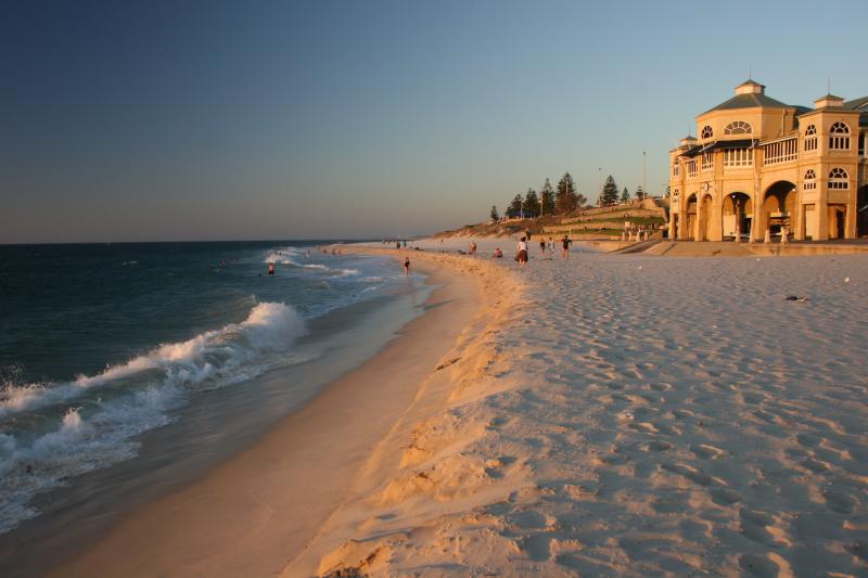 Cottesloe beach at sunset