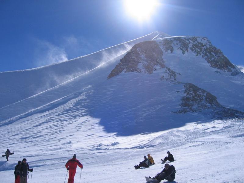 mountain top looks ominous...