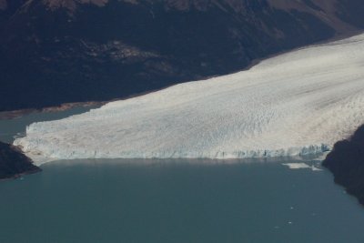 Perito Moreno glacier from air