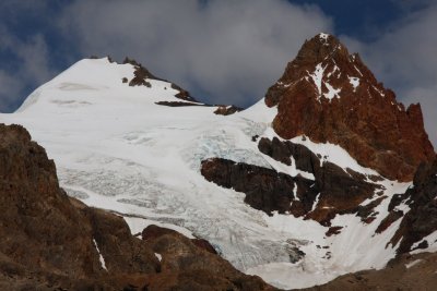 Mount Fitz Roy in the distance