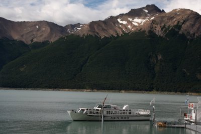 on way to Perito Moreno