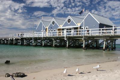 Busselton Jetty is longest wooden jetty (pier) in the southern hemisphere