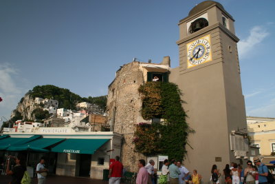 the Clocktower of Capri