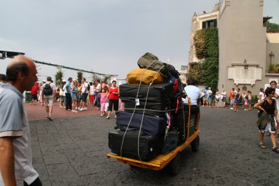 more tourists arrive